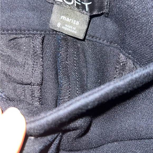 LOFT Black Ankle Pants - Picture 7 of 7